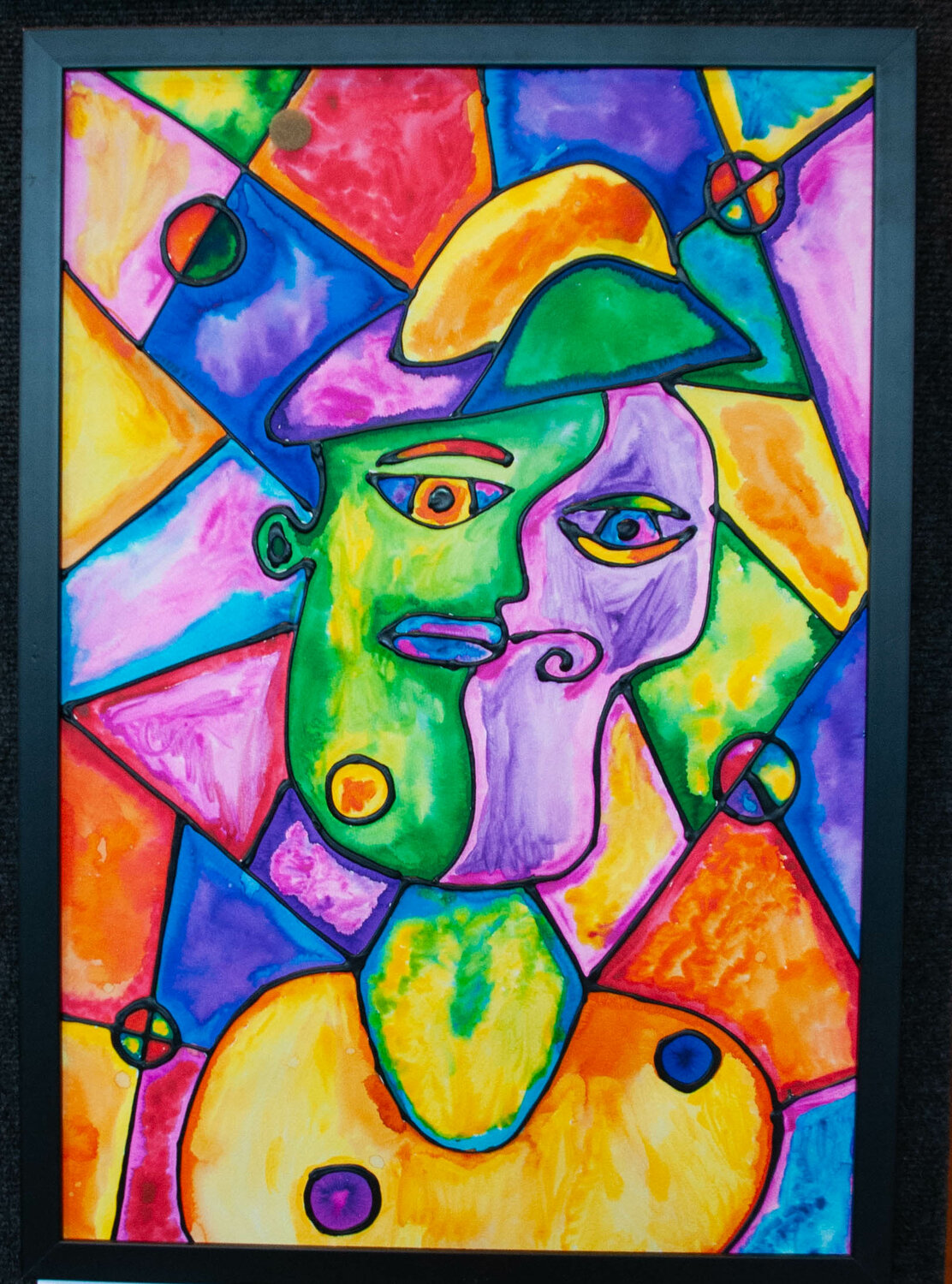 The Sullivan County PK-12  Art Show showcased superb photography, drawings, sculptures and paintings, including Livingston Manor CSD Ciarra Staudt's "Picasso Inspired Portrait."